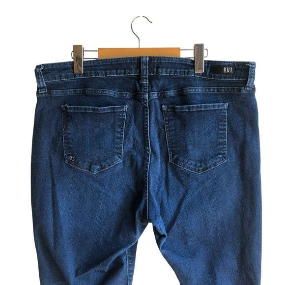 Kut from the Kloth Connie Ankle Skinny Jeans Size 18 Blue - Picture 8 of 13